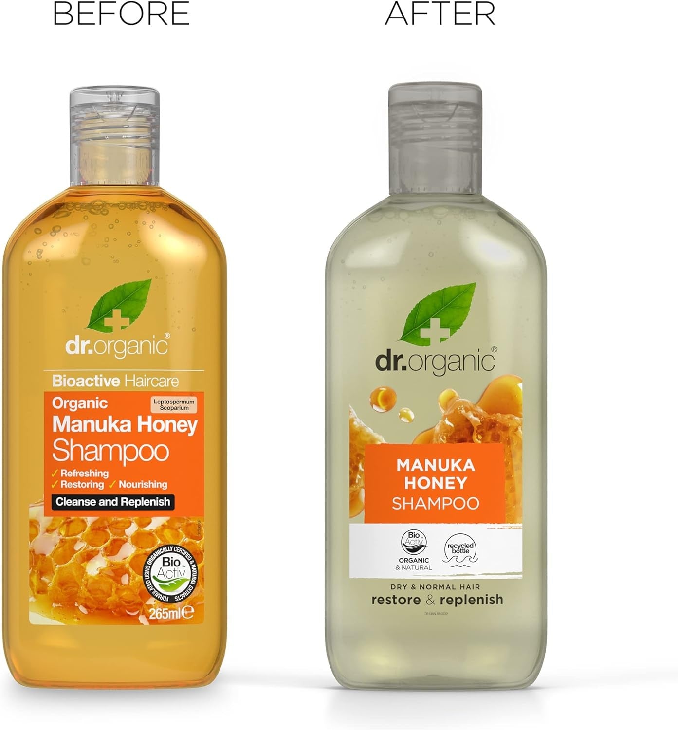 Dr Organic Champú de Miel de Manuka 265 ml-4