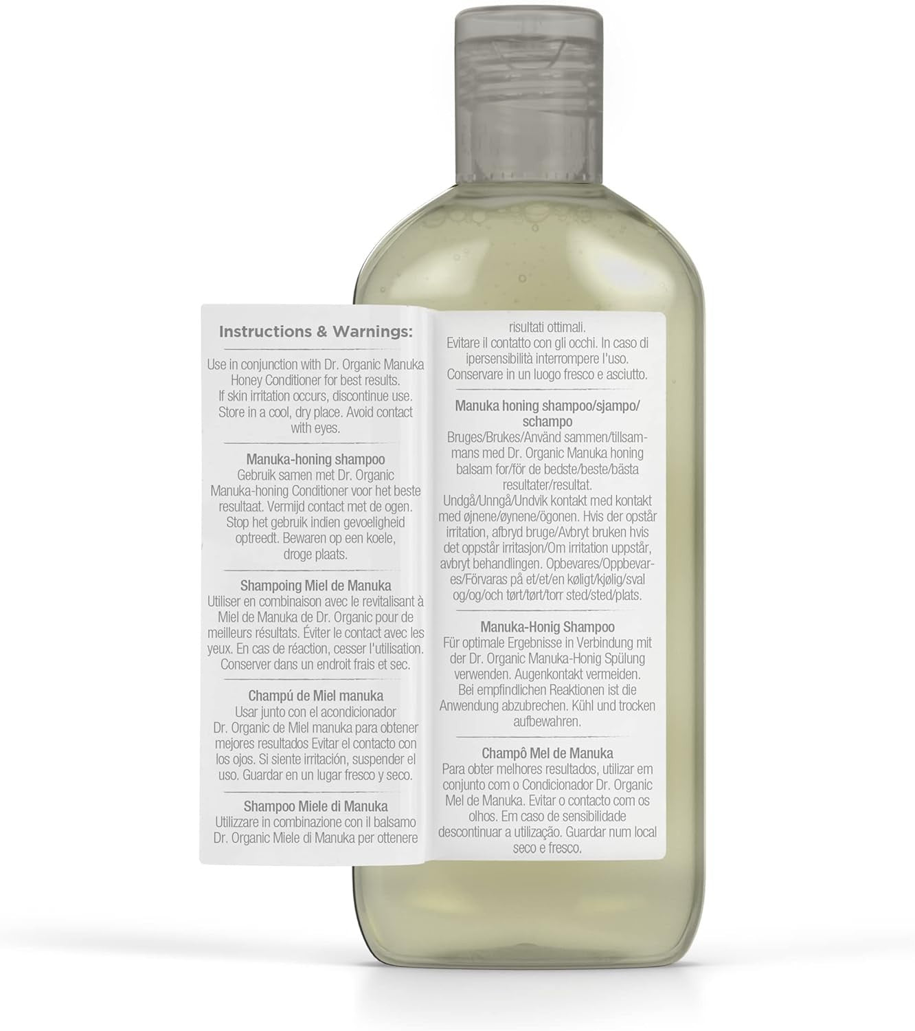 Dr Organic Champú de Miel de Manuka 265 ml-5