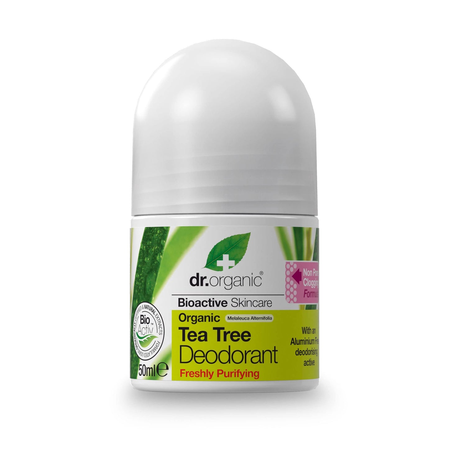 Dr Organic Desodorante de Árbol de Té 50 ml-1