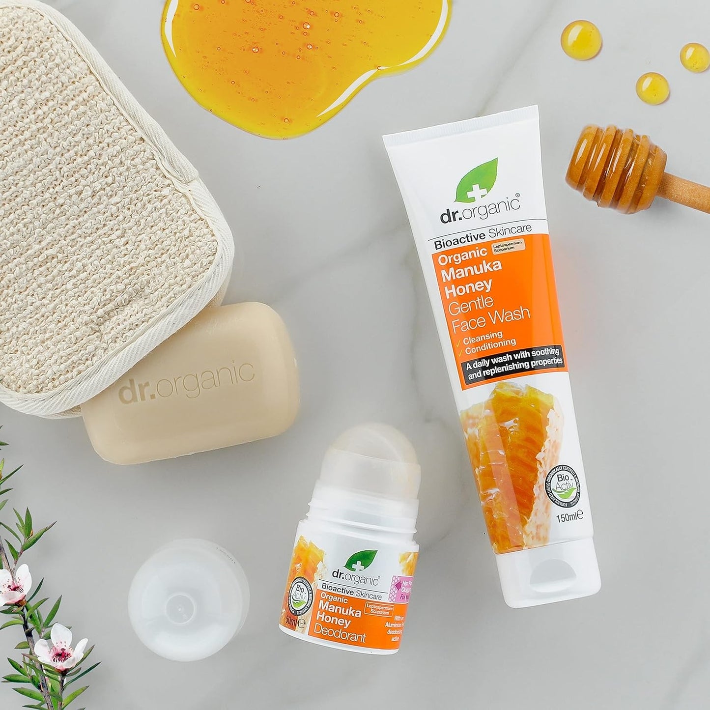 Dr Organic Desodorante de Miel de Manuka 50 ml-6