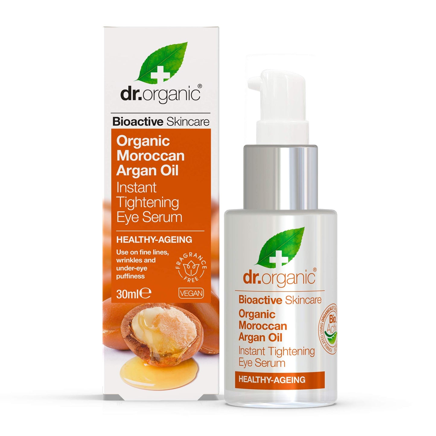 Dr Organic Sérum Contorno de Ojos Firmeza Instant Argán-1