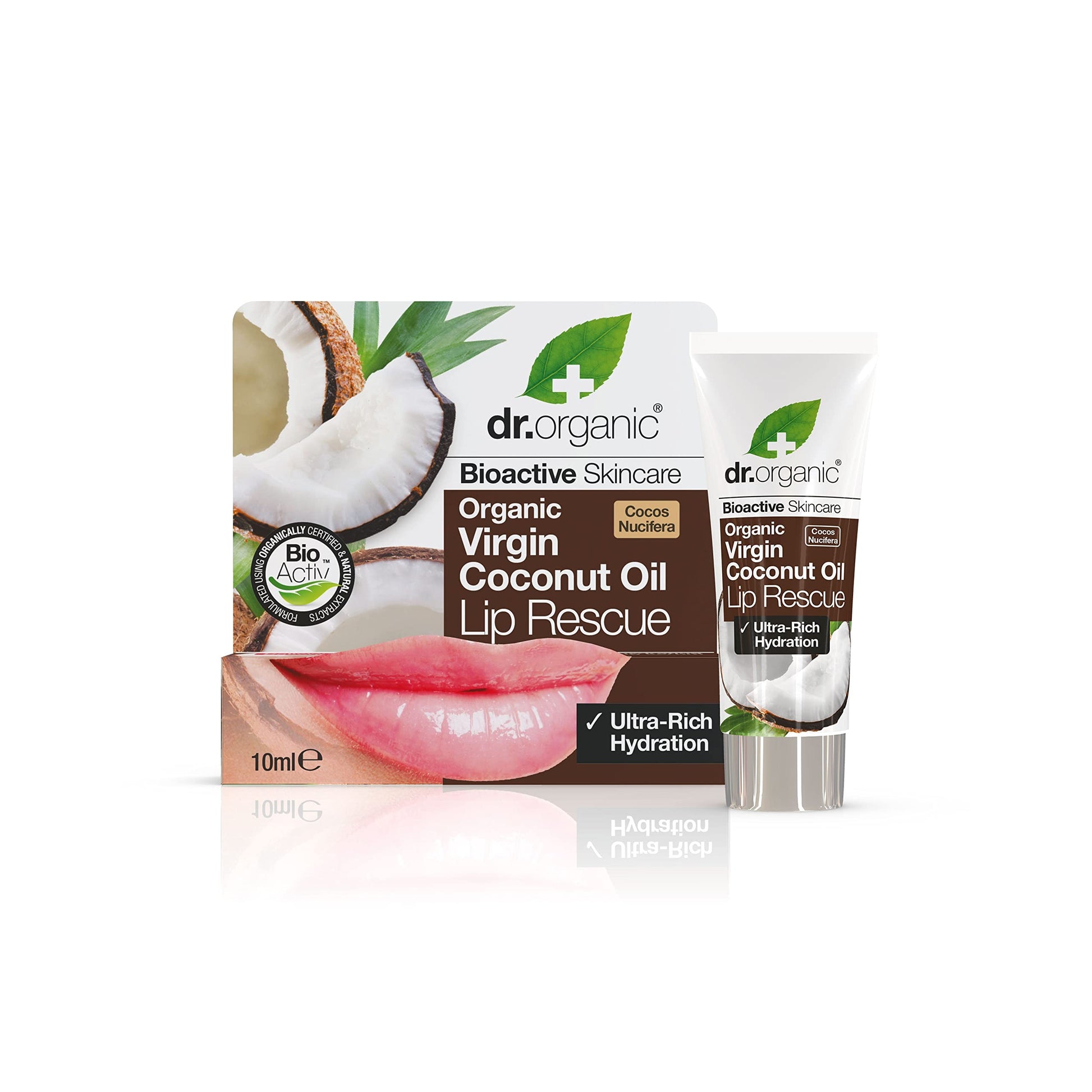 Dr Organic Sérum Labial de Aceite de Coco 10 ml-1
