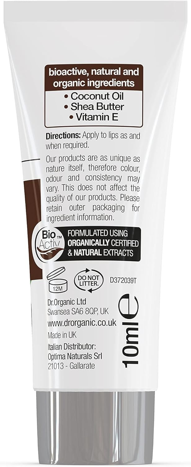 Dr Organic Sérum Labial de Aceite de Coco 10 ml-4