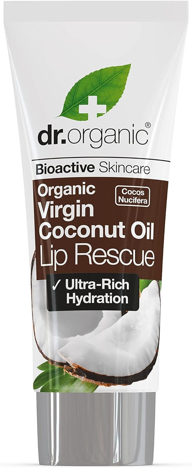 Dr Organic Sérum Labial de Aceite de Coco 10 ml-5