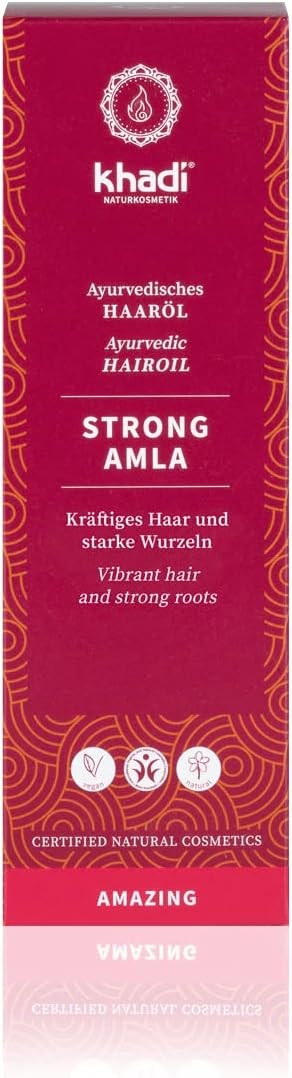 Khadi Aceite Capilar Amla Fortalecedor Brillo 50 ml-5