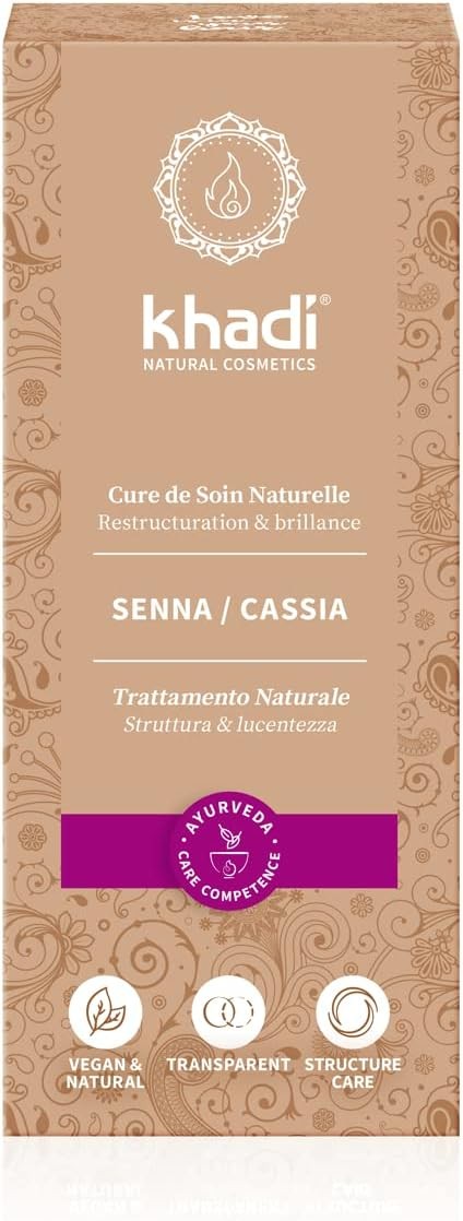 Khadi Henna Cassia-Neutra 100% Pura Khadi 100 g-2
