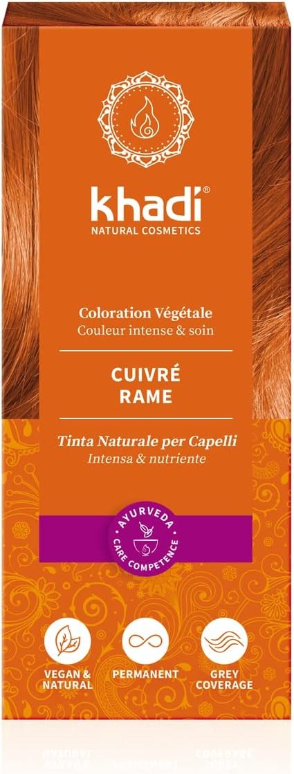 Khadi Herbal Color Cobre Brillante 100 g-2
