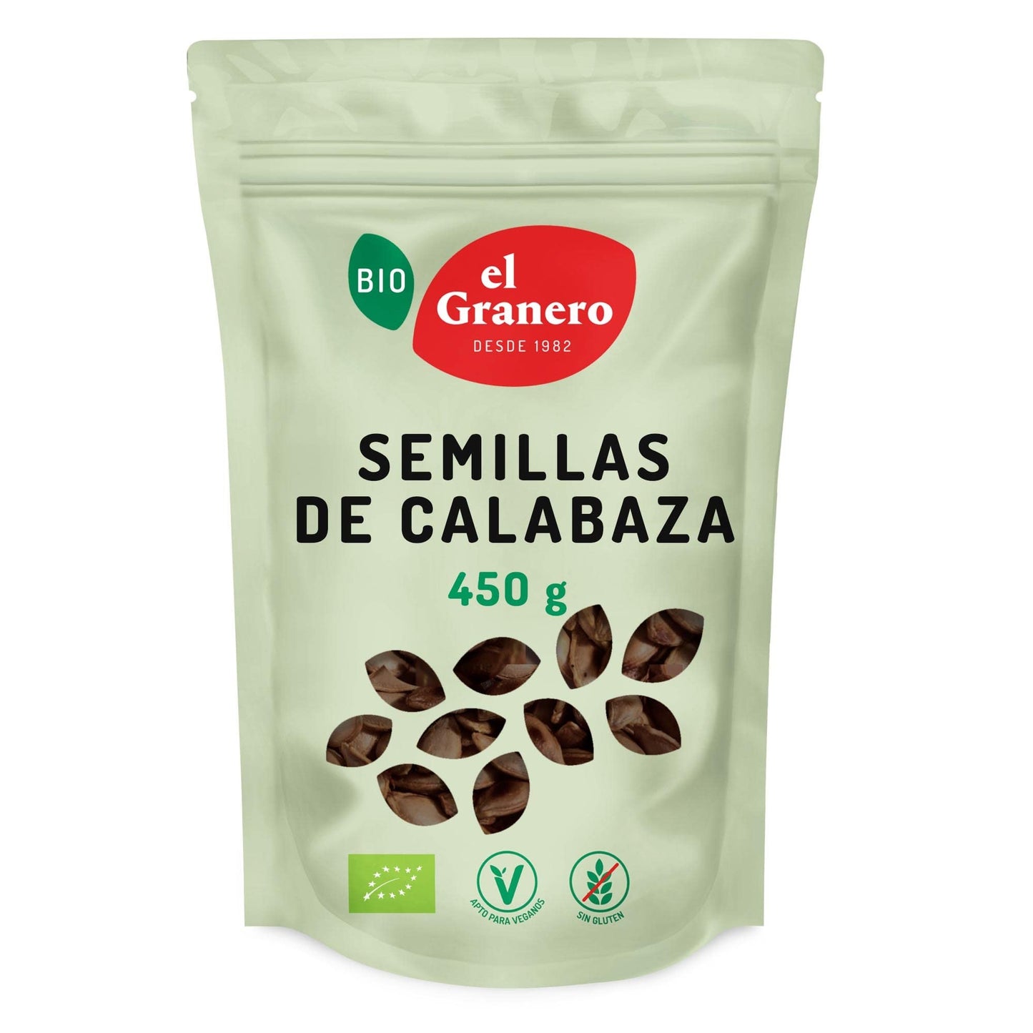 El Granero Integral Semillas Calabaza Bio 450 g-1