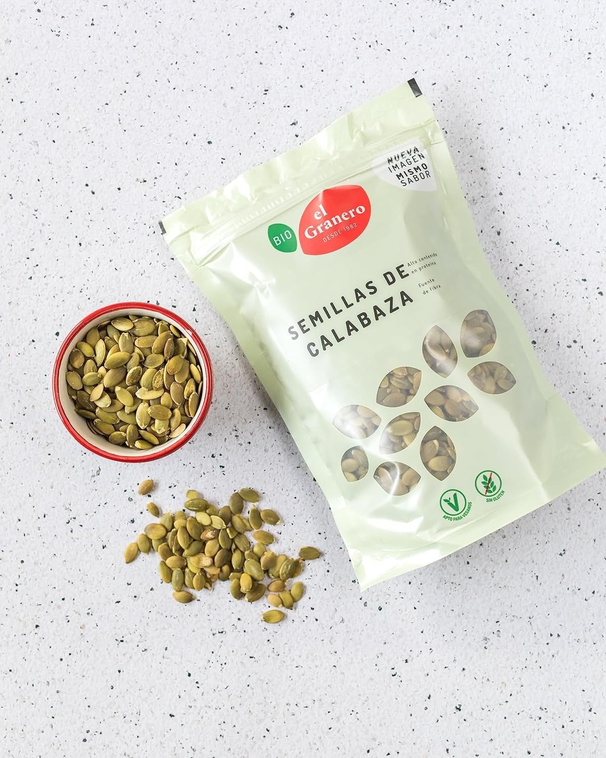 El Granero Integral Semillas Calabaza Bio 450 g-2