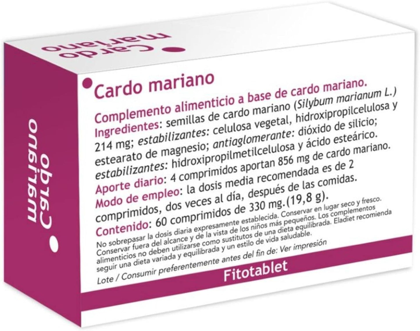 Eladiet Cardo Mariano 60 Com 330 mg-2