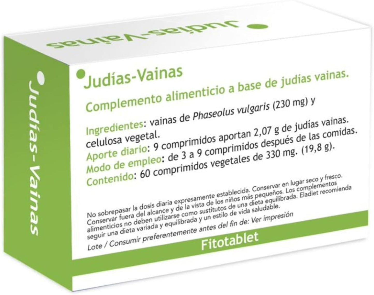 Eladiet Judías Vainas Fitotablet 60 Comprimidos-2