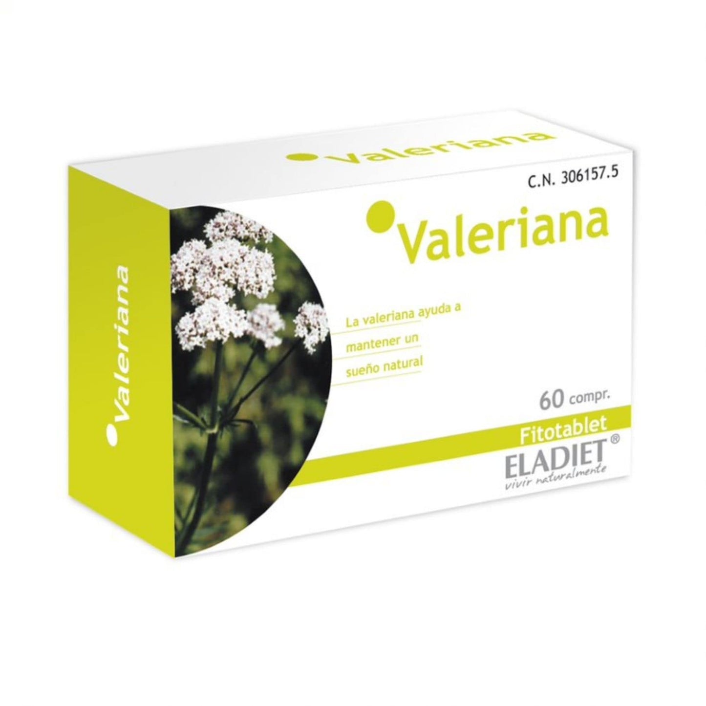 Eladiet Valeriana Recubierta Fitotablet 60 Comprimidos-1