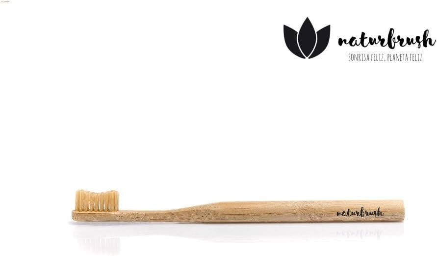 Naturbrush Cepillo de Dientes de Bambu Adulto Natural-2