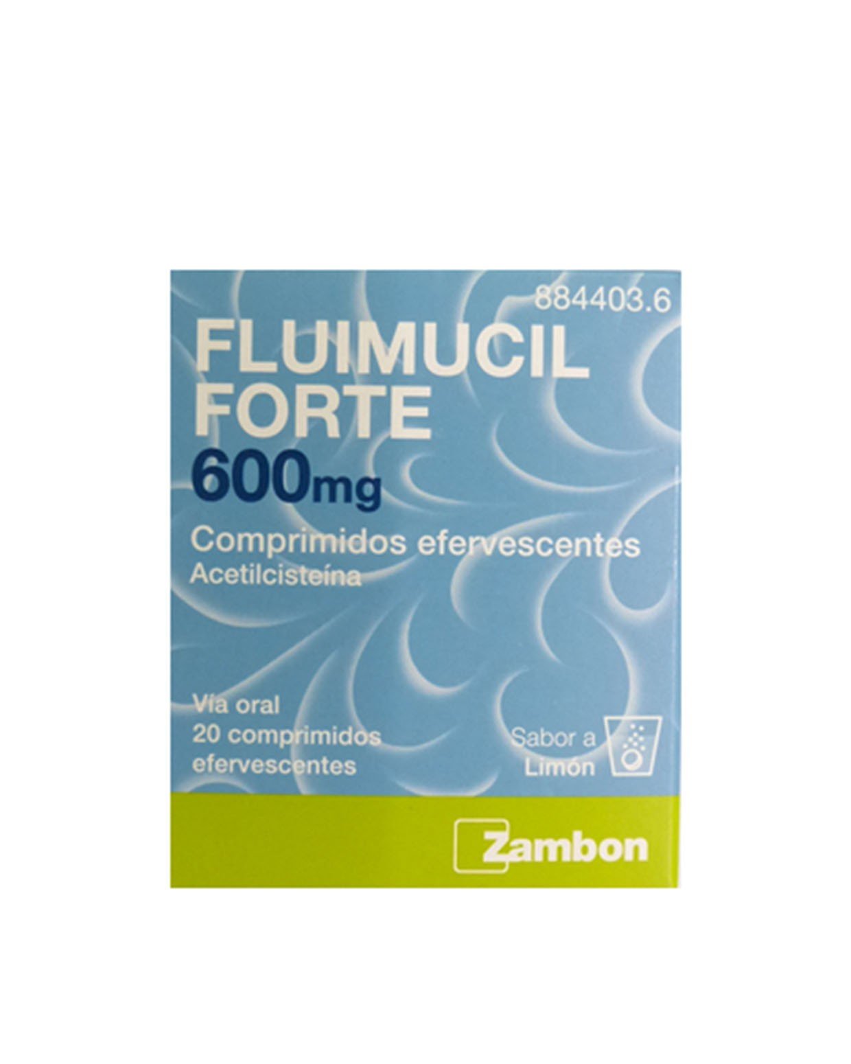 FLUIMUCIL Forte 600MG 20 Comprimidos Efervescentes -1