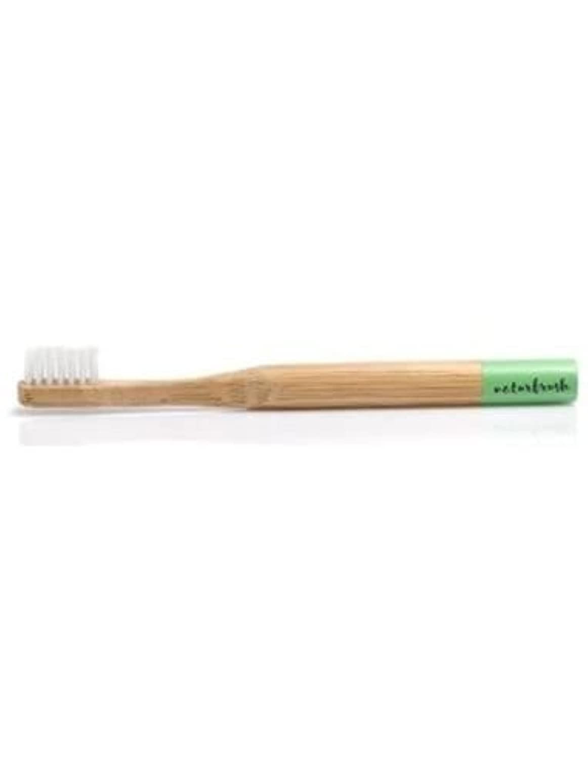 Naturbrush Cepillo de Dientes de Bambu Niños/As Verde-1