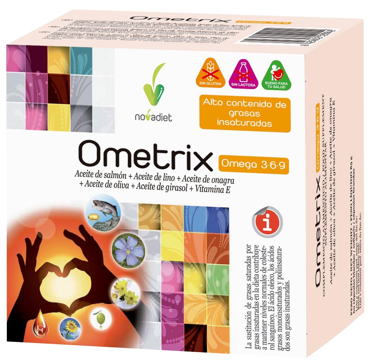 Novadiet Ometrix 3 6 9 60 Cápsulas-1