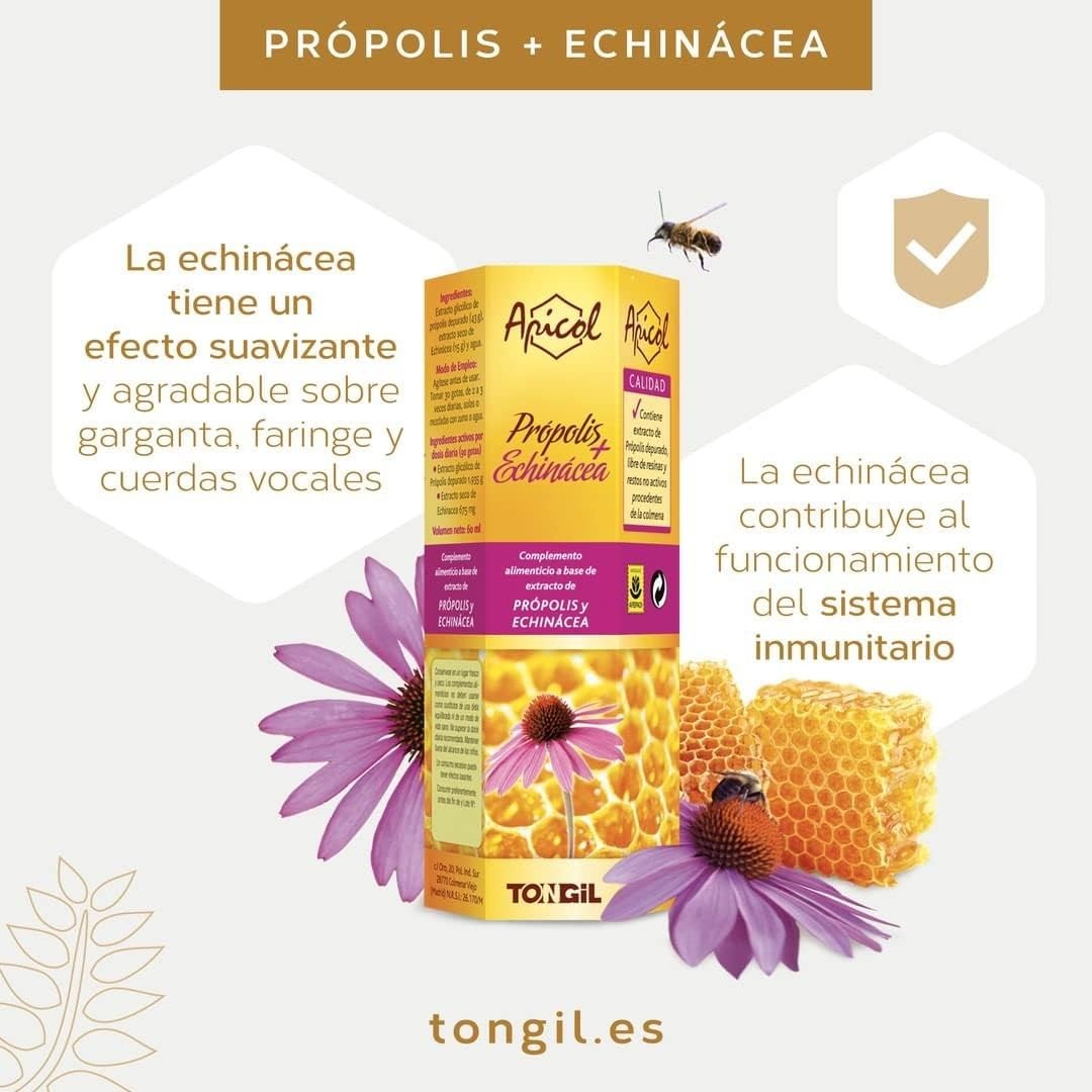 Tongil Apicol Extracto Propolis Y Equinácea 60 ml-2