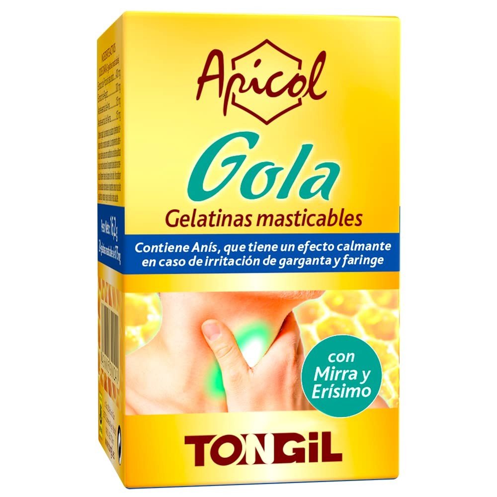 Tongil Apicol Gola Plus 24 Gelatinas Masticables-1