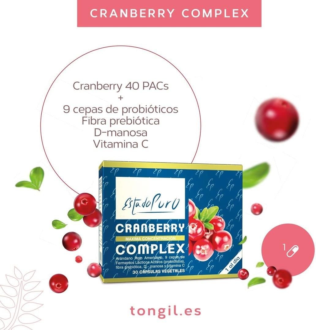 Tongil Estado Puro Cranberry Comprimidoslex 30 Vcaps-2