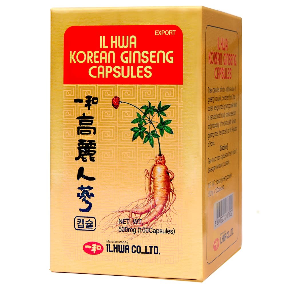 Tongil Ginseng Tarro 100 Cápsulas Il Hwa-1