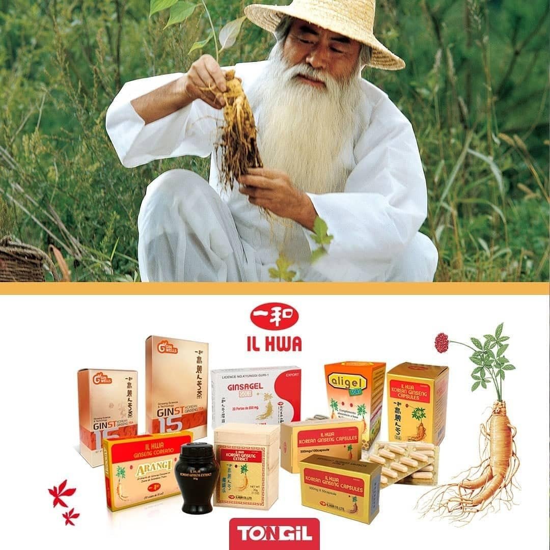 Tongil Ginseng Tarro 100 Cápsulas Il Hwa-5