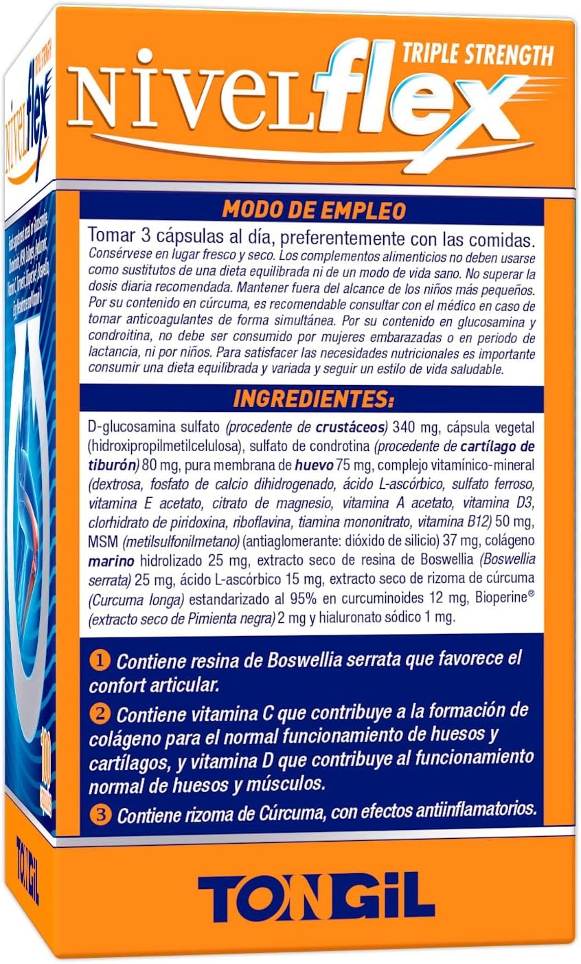 Tongil Nivelflex 782 mg 100 Cápsula-3