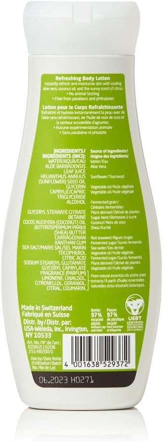 Weleda Cosmética Leche Corporal Hidratante de Citrus Bio 200 ml-2