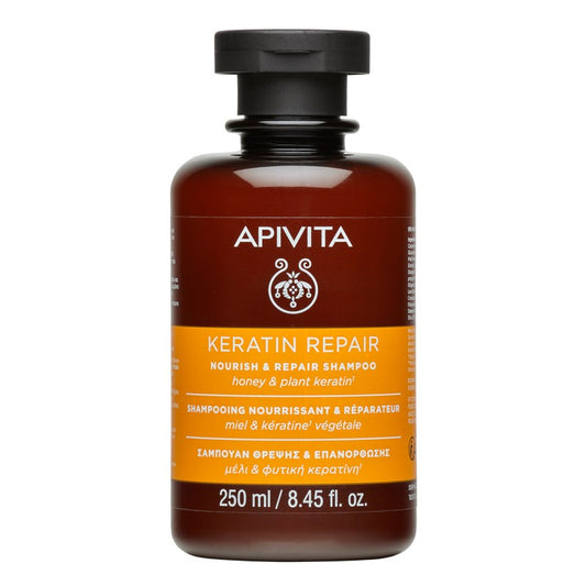 Apivita Champú Keratin Repair Nuritivo y Reparador 250ml-1