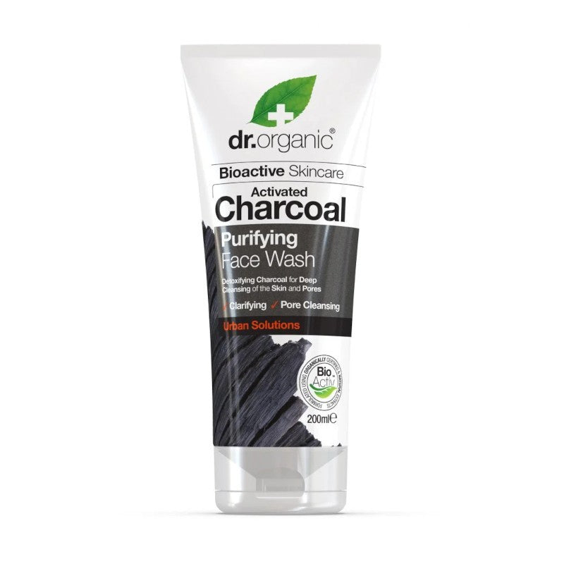 Dr. Organic Limpiador Facial de Carbón 200 ml-1