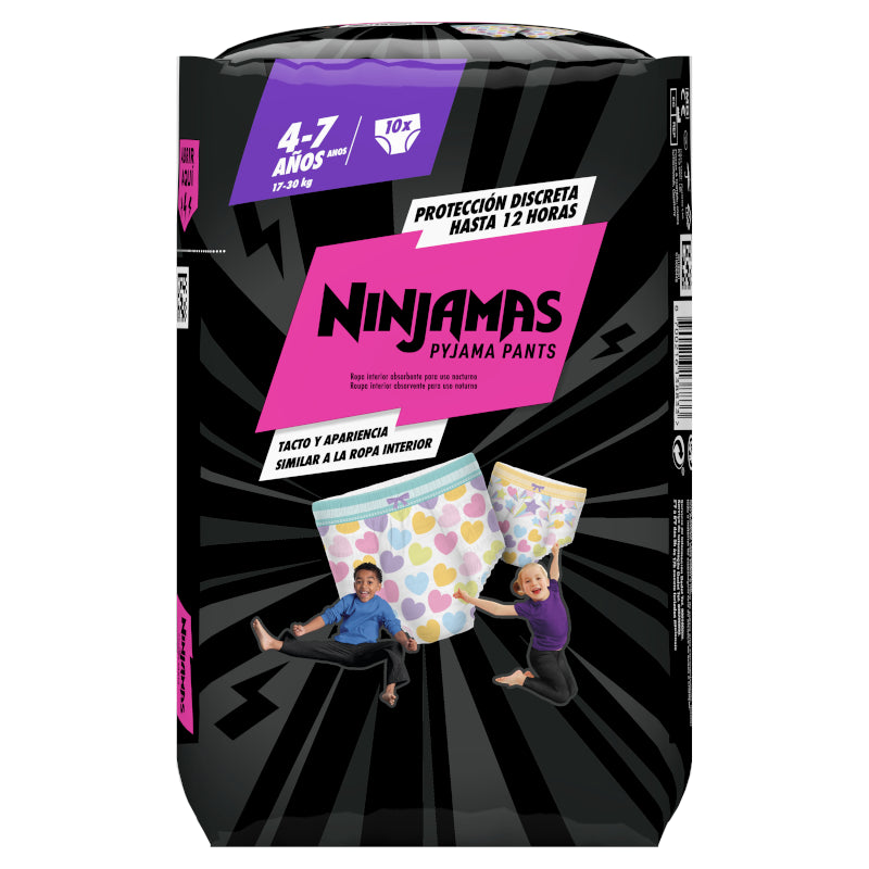 Dodot Ninjamas Carry Pack Corazón Talla 7 - 10 uds.-1