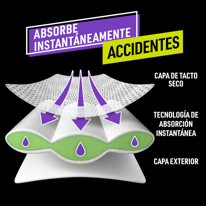 Dodot Ninjamas Carry Pack Corazón Talla 8 - 9 uds.-10