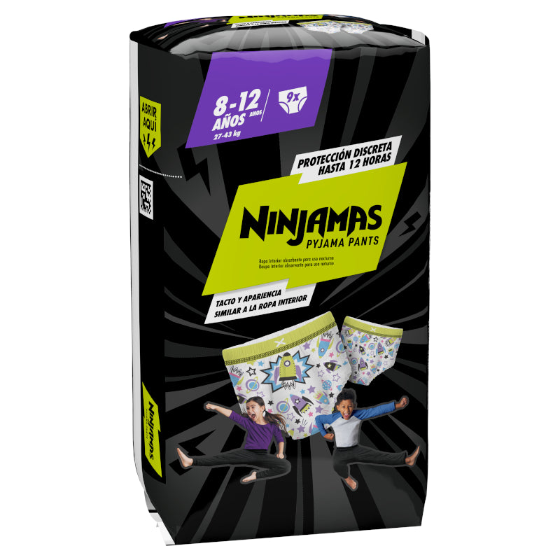 Dodot Ninjamas Carry Pack Cohete Talla 8 - 9 uds.-2