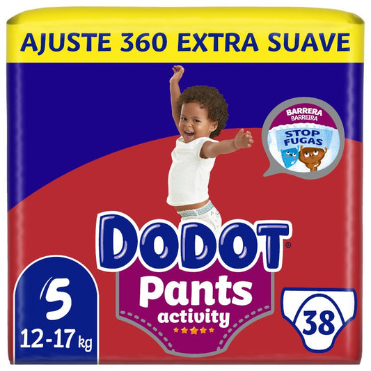 Dodot Pants Activity Extra Jumbo Pack Talla 5 - 38 uds.-1