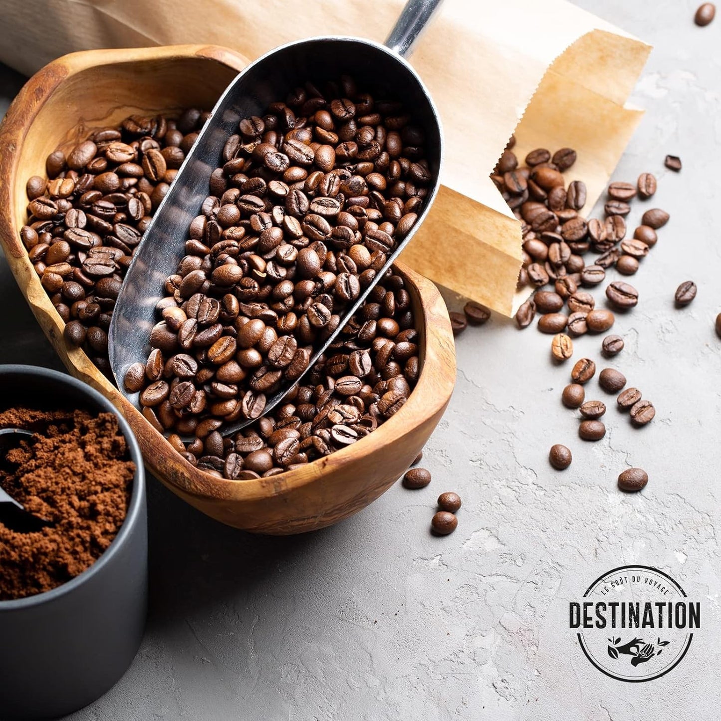Destination Café en Grano Selección Pur Arábica Bio 1 Kg-2