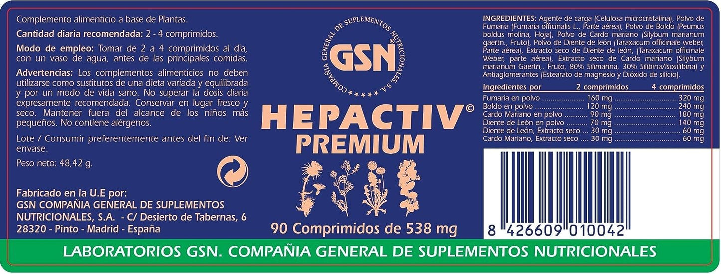 Gsn Hepactiv 400 Mg 90 Comprimidos-4