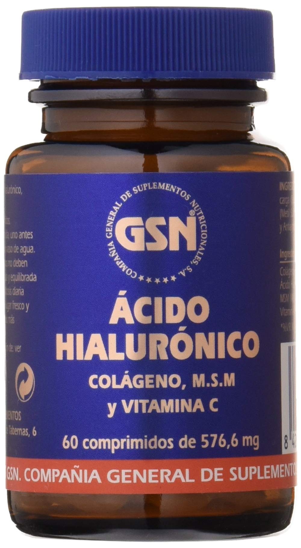 Gsn Ácido Hialurónico 60 Comprimidos-1
