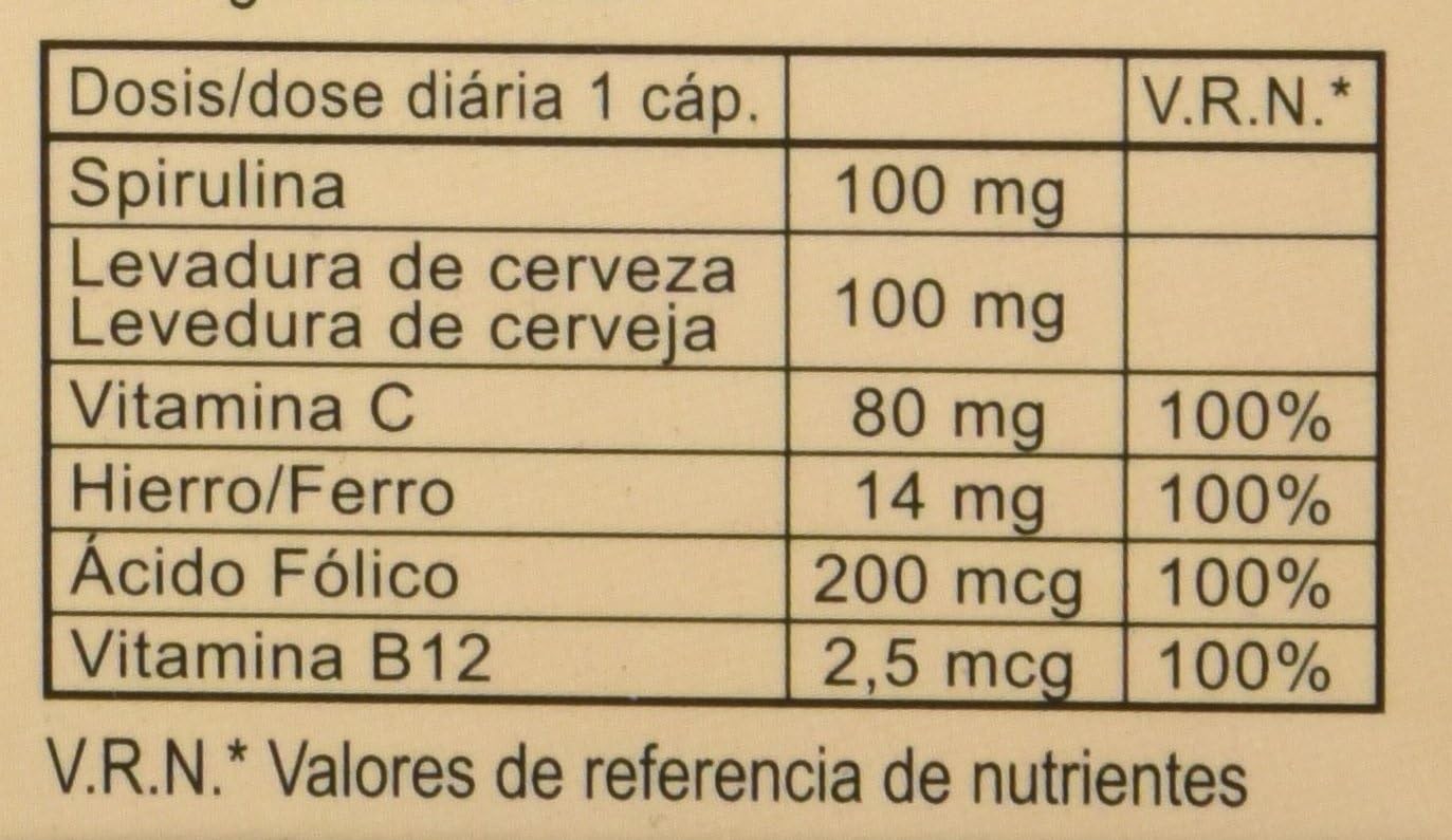 Integralia Hierro Plus 30 Cápsulas-3