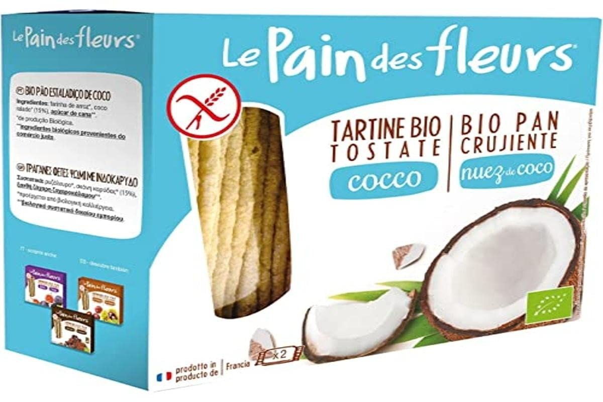 Le Pain Des Fleurs Pan De Flores Con Coco Sin Gluten Bio 150 g-1
