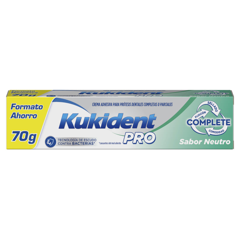 KUKIDENT Pro Complete Sabor Neutro 70 g-1