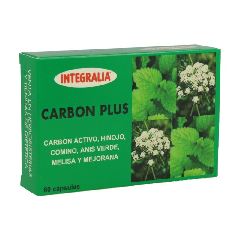 Integralia Carbón Plus 60 Cápsulas-1