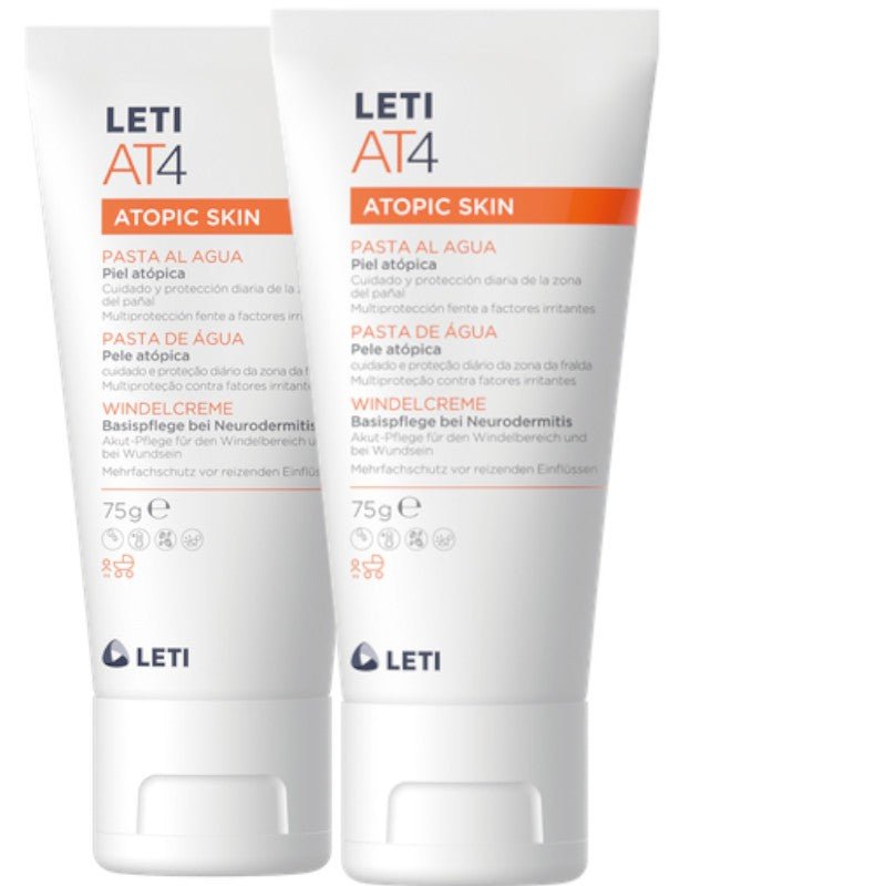 LETI AT4 Pasta al Agua Piel Atópica 2x75g-3