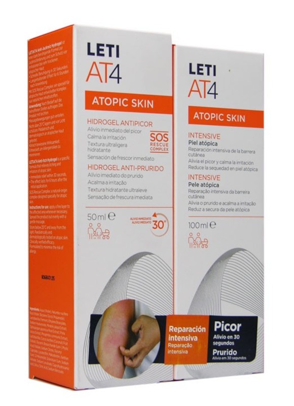 LETI AT4 Pack Crema Intensive 100ml + Hidrogel 50ml-1