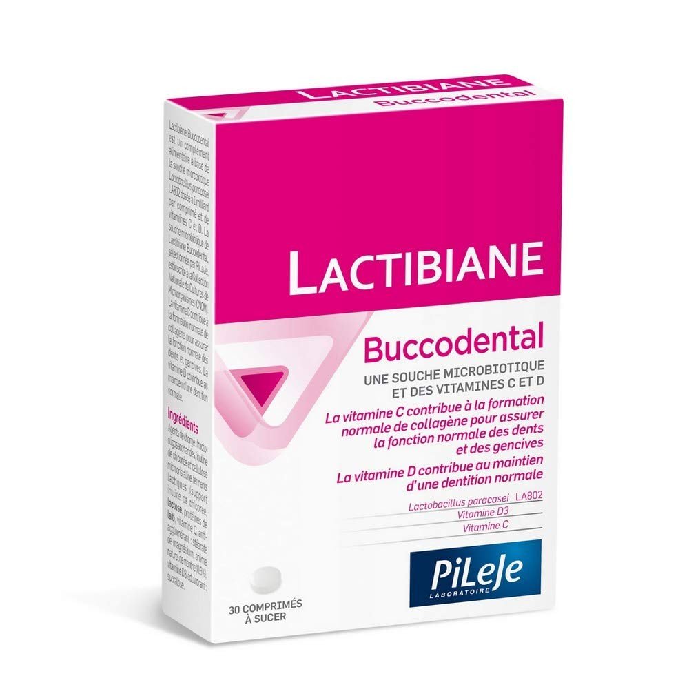 Pileje Lactibiane Bucodental 30 Comprimidos-1