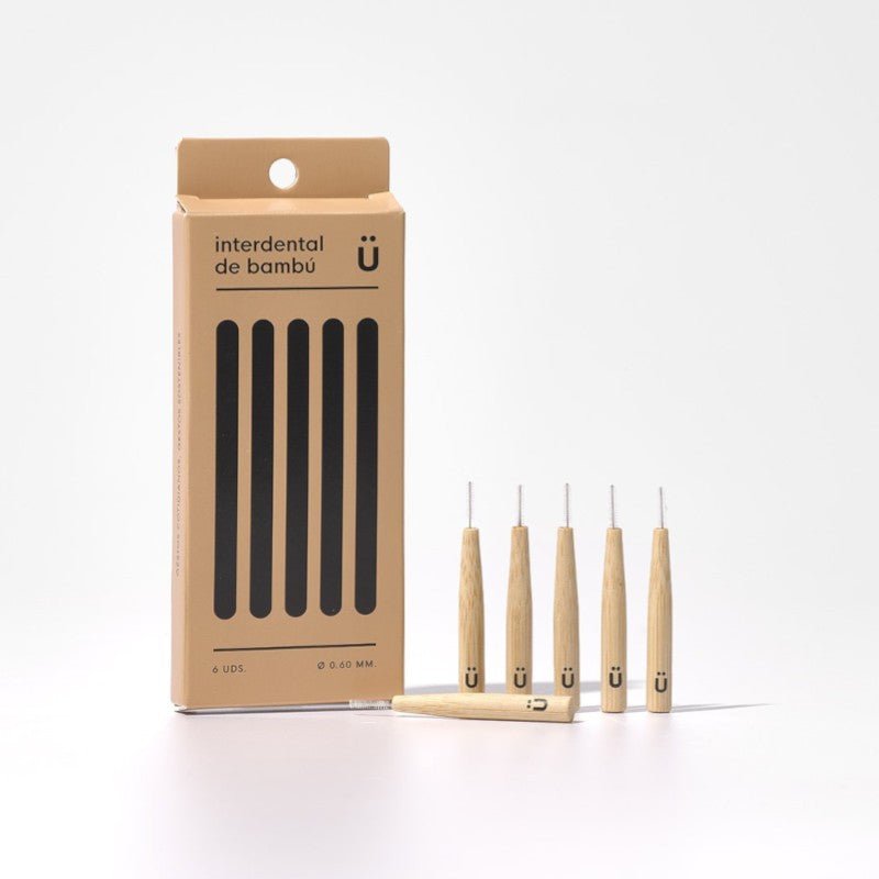 Naturbrush Cepillo Interdental Extar Fino 0,6Mm Bambú 6 Uds-1