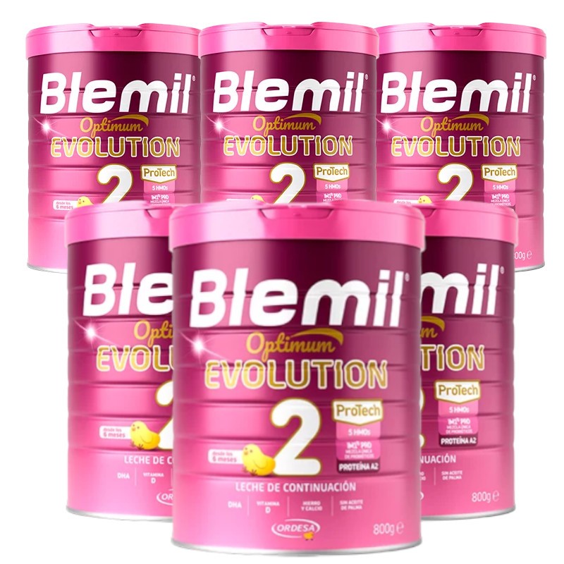 BLEMIL 2 Optimum Evolution Leche de Continuación 6x800g-1