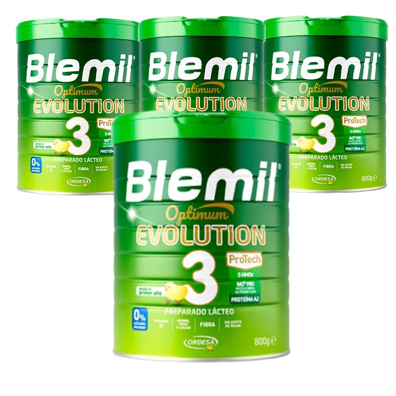 BLEMIL 3 Optimum Evolution Leche de Crecimiento 4x800 gr-1