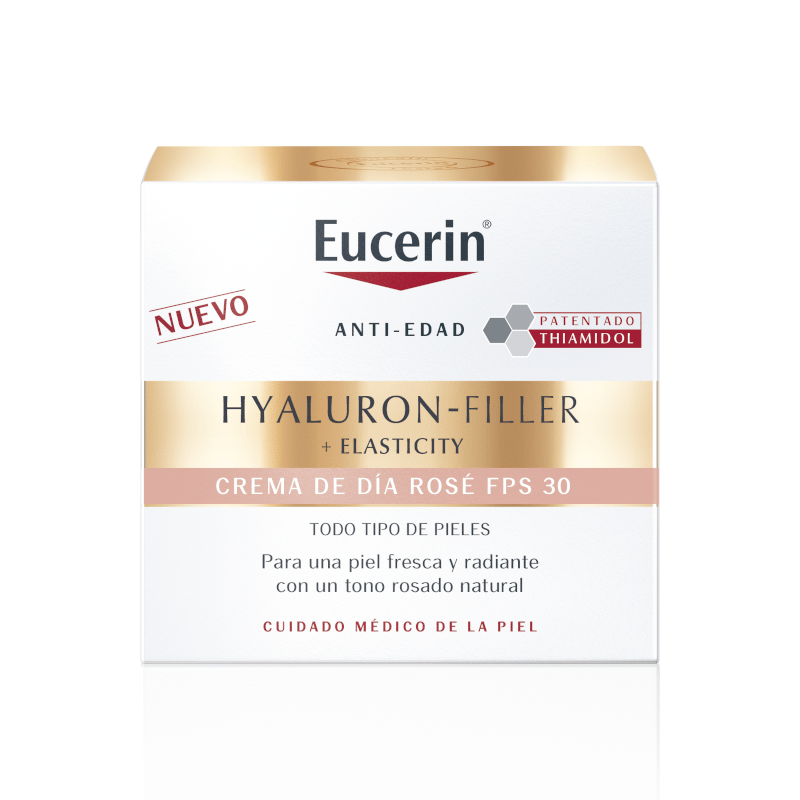 Eucerin Hyaluron Filler+ Elasticity Crema de Día Rosé 50ml + Refill 50ml