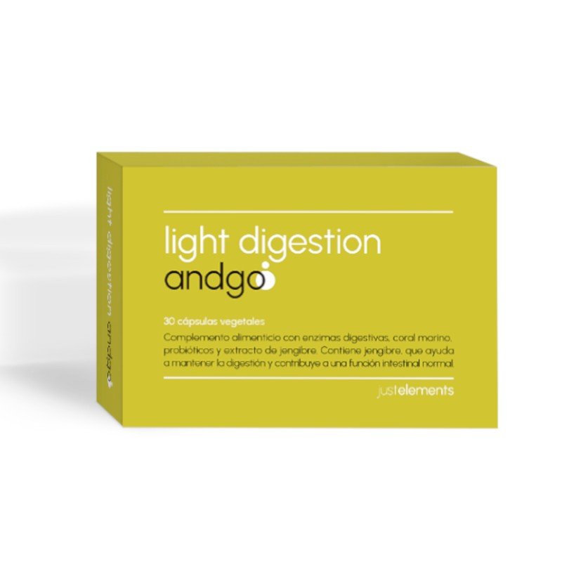 Just Elements AndGo Suplemento Digestiones Ligeras 30 cápsulas-3
