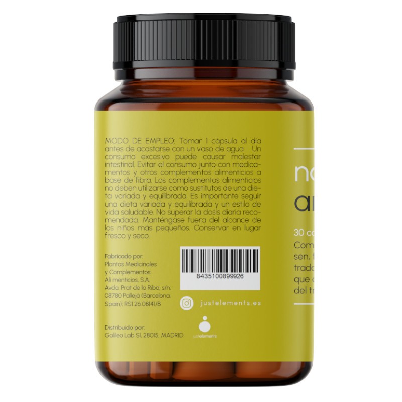 Just Elements AndGo Normal Transit Laxante Natural 30 caps-2