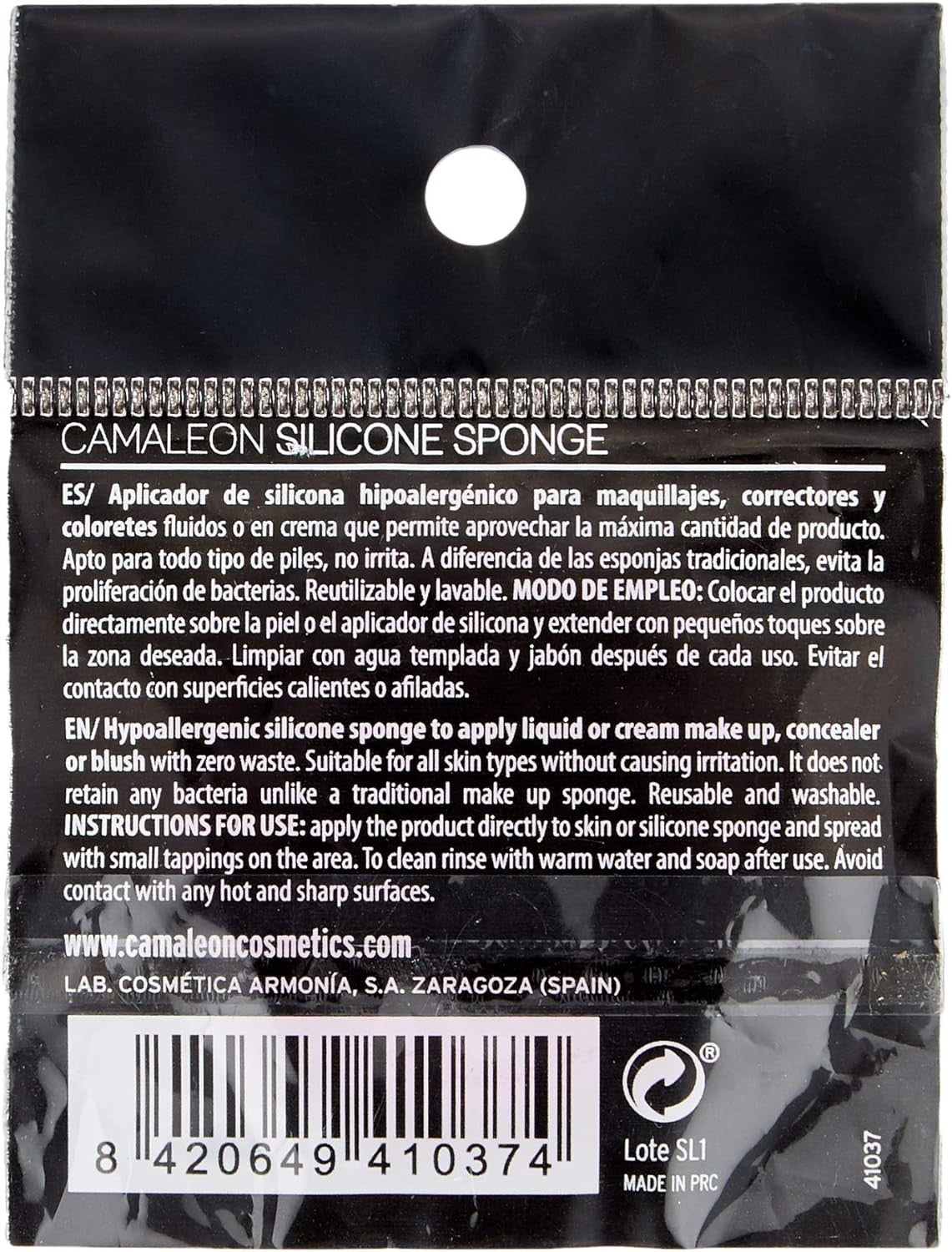 Camaleon Esponja Silicona Color Rosa-3